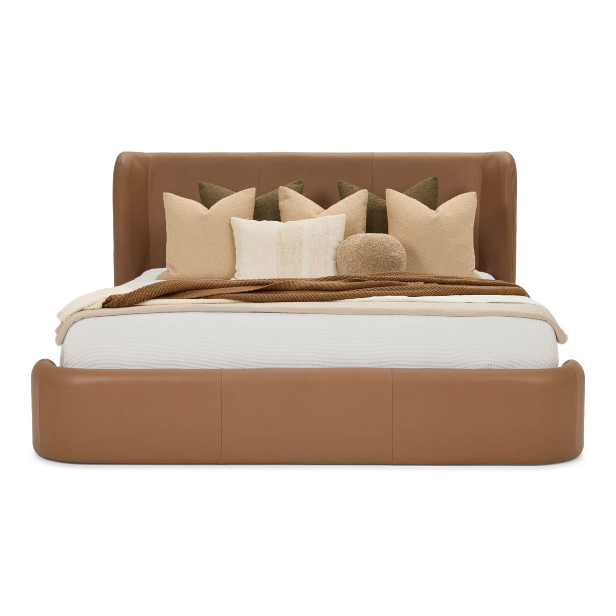 brinley bed front dressed 