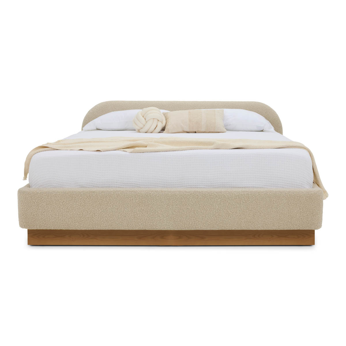 castiel bed front dressed 