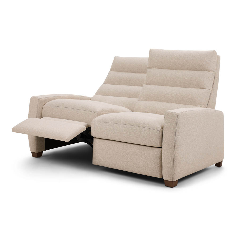 lanier loveseat 45 open leather 2 