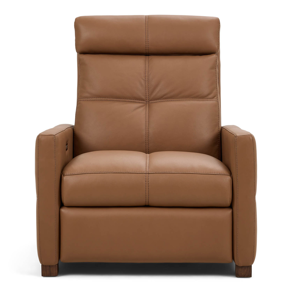 rainier luxe recliner front 