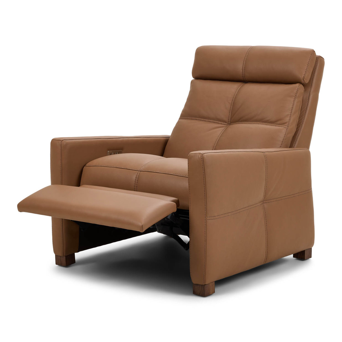 rainier luxe recliner 45 open 