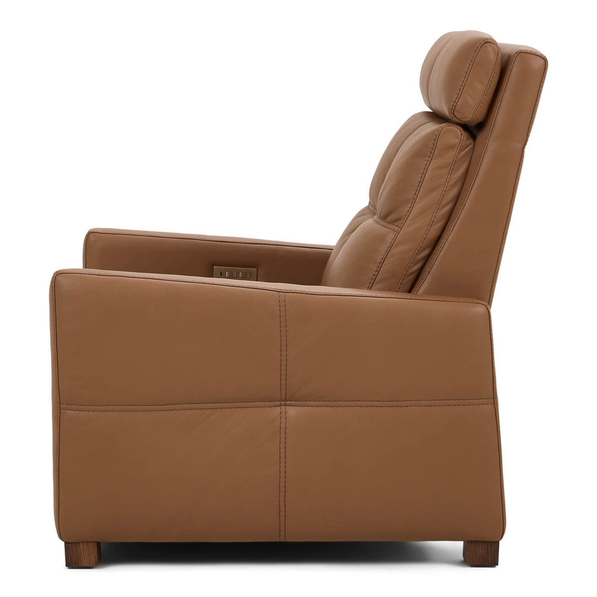 rainier luxe recliner side 