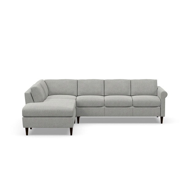 rolled arm sectional thumb